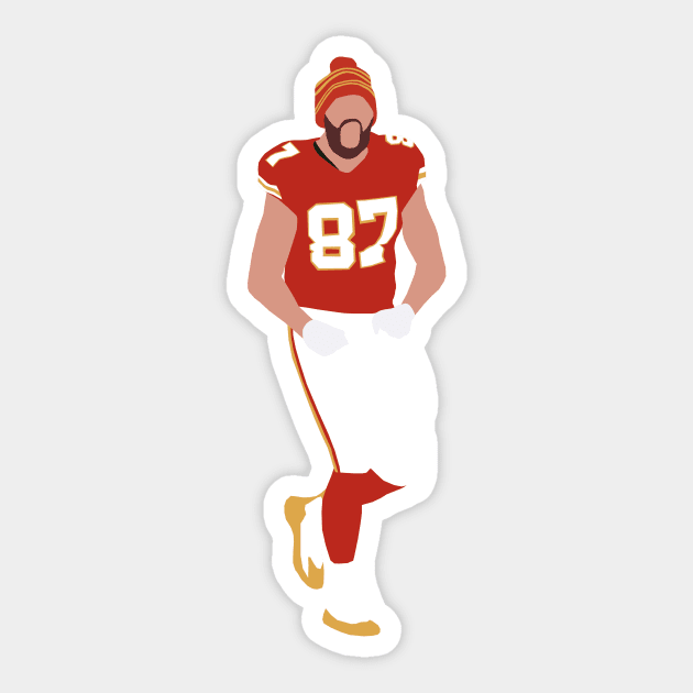 Travis Kelce Celebration Sticker by xRatTrapTeesx